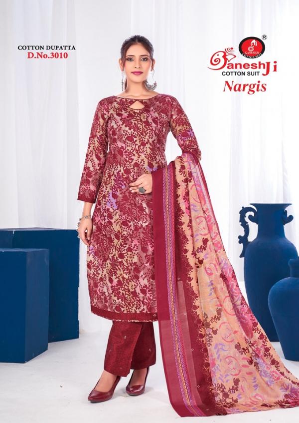 Ganeshji Nargis Vol-3 – Dress Material